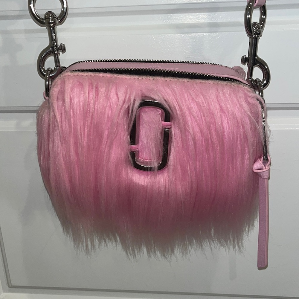 Marc Jacobs Pink Fluffy Crossbody Bag - Picture 6 of 10